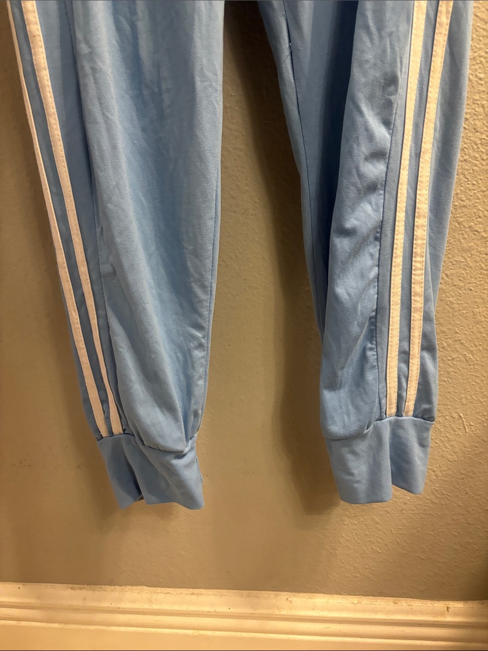 Light Blue Side-Stripe Track Joggers - Picture 5 of 5